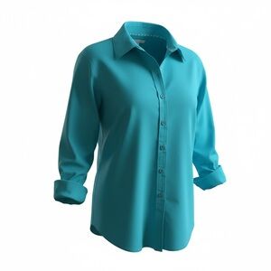 Ariat Women’s Kirby Stretch LS Teal Button-Down Shirt sku 10022059
